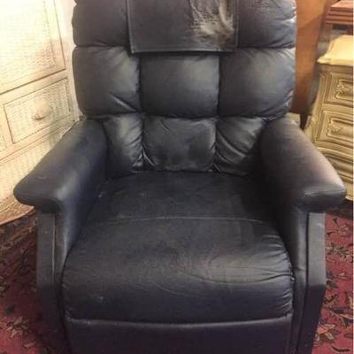 Leather Lift Chair with Massage