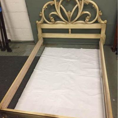 Vtg Ornate Full Bed Frame