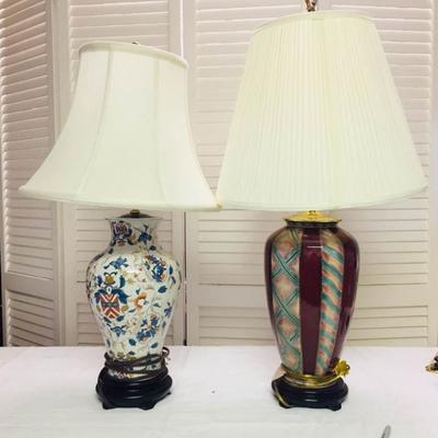 Asian-Inspired Lamps