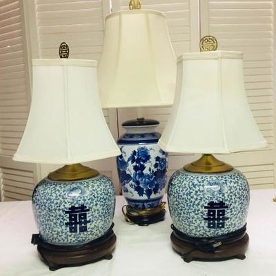 Asian-Inspired Table Lamps