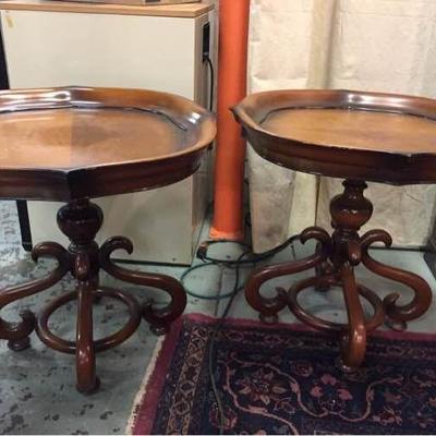 Round Parlor Tables