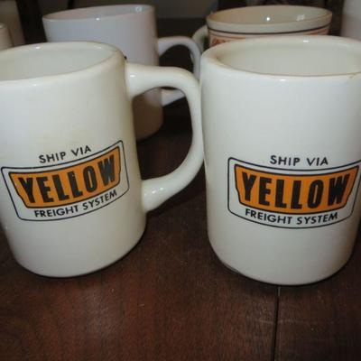 Yellow Freight Mug