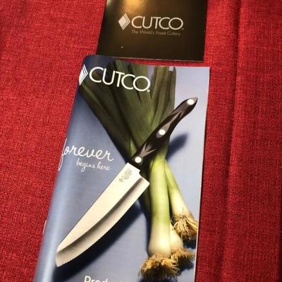 New in box Cutco knife set