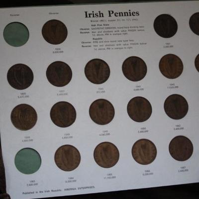 Irish Pennies 1928-1968