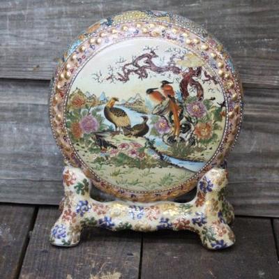 Hand painted Asian decor