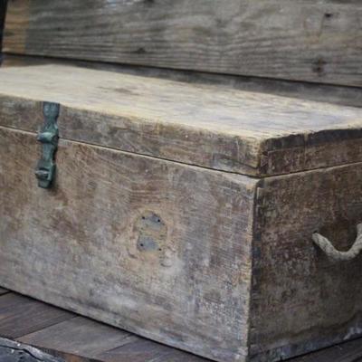 Antique toolbox