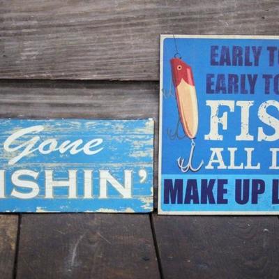 Fishing Signs