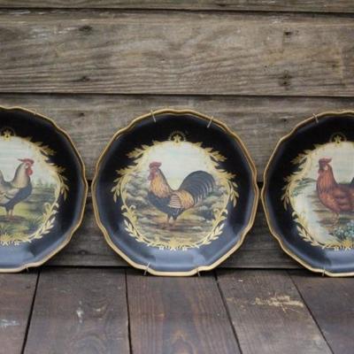 Rooster Plates