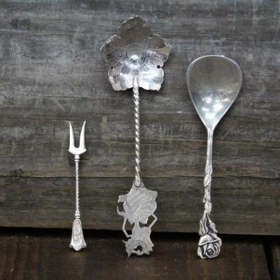 925 Sterling Silver Fork & Spoons