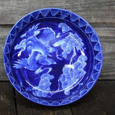 Hand painted Cobalt bowl