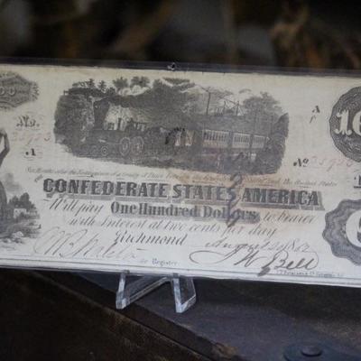 Confederate Note