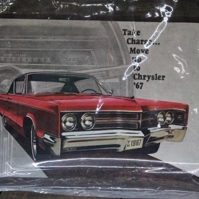 1960's Car Manuals