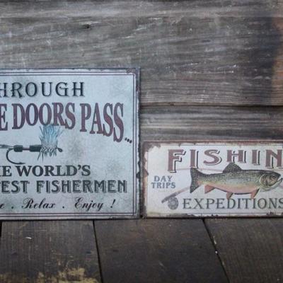 Fishing Signs