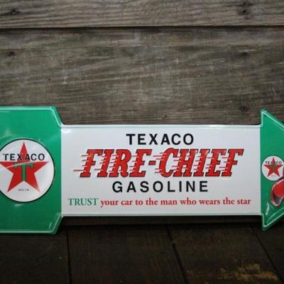 Texaco Fire-Chief Sign