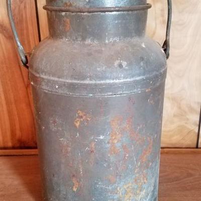 Rusty Old Milk Can
