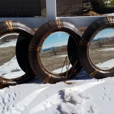 Large Round Decorative Mirrors