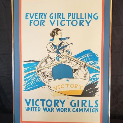Victory Girls Framed Poster