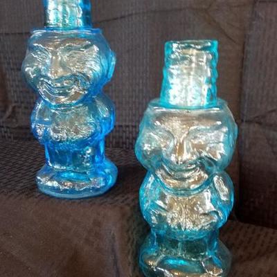 Indiana Glass Tiara Jolly Mountaineer Decanter