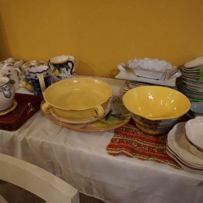 Large Selection of China and Dinnerware