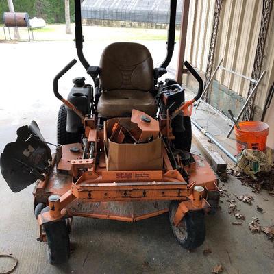 Scag commercial grade riding mower works