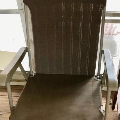 Folding chair $10