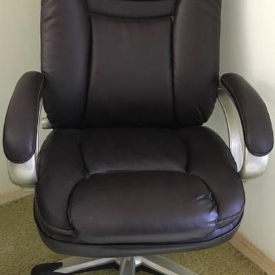 Leather office chair $120