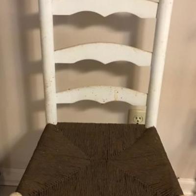 Ladder back chair $20