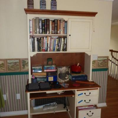Ethan Allen Bookcase Desk