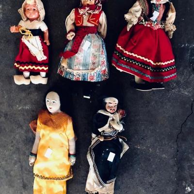 Vintage Ethnic Dolls