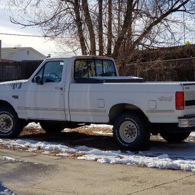 1993 Ford F150 XLT 154,800 miles 2 Owner
Appt. Only After Sale Hours Jackie 720-877-3186