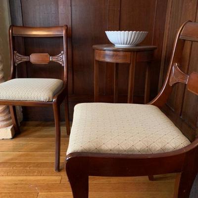 Mahogany Side Chairs