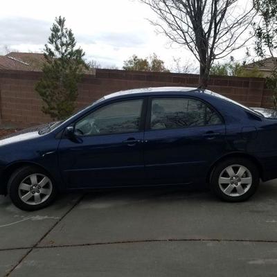 2006 TOYOTA COROLLA   82,736 MILES                      ***NO TITLE*** BUYER WILL GIVE NOTORIZED BILL OF SALE ***. PREVIOUSLY REGISTERED...