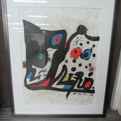Miro Limited. Edition 18/100  Lithograph