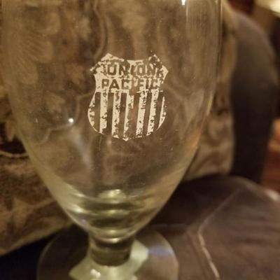 Union Pacific drinking glasses!