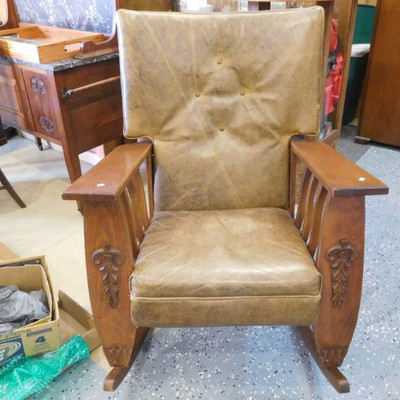 Oak Rocker