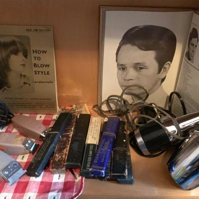 Vintage Hair Styling Collection, Straight Razor Collection