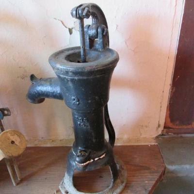 Antique Cast Iron Pump
