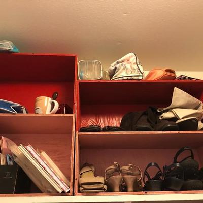 Items in closet 