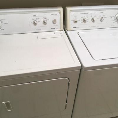 kenmore washer & dryer 