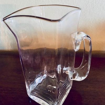 Simon Pearce water pitcher
