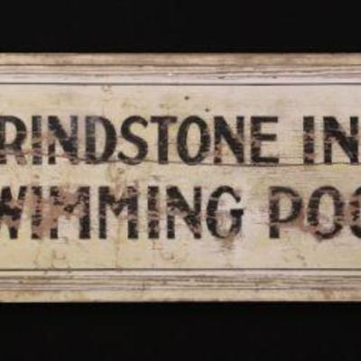 Grindstone Inn Sign 
Winter Harbor, ME