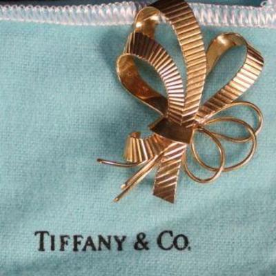 Tiffany & Co 14k Brooch