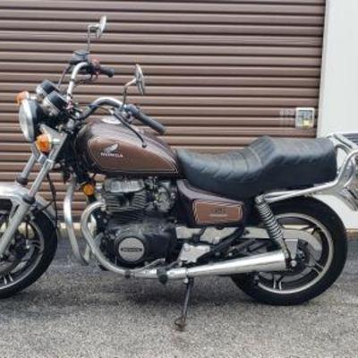 83 Honda 450 Motorcycle