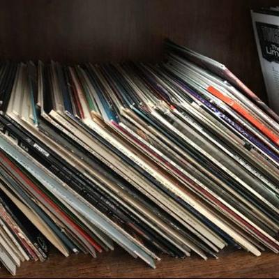 Vinyl record albums