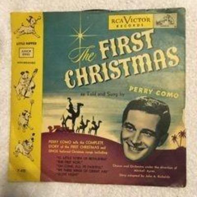 Perry Como First Christmas Vinyl Album