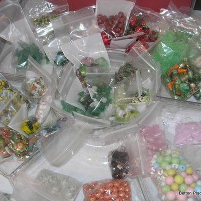 Glass Beads, and Much more, all Vintage