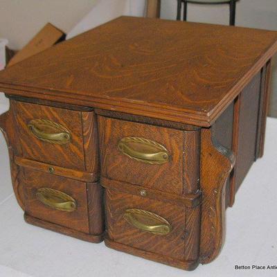 Oak Sewing Cabinet