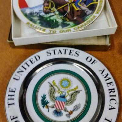 2 ~ Highly Collectible ~ Commemorative Plates