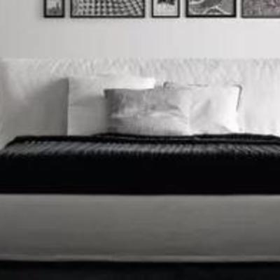 Piumotto Upholstered Platform Bed by Pianca USA MS ...