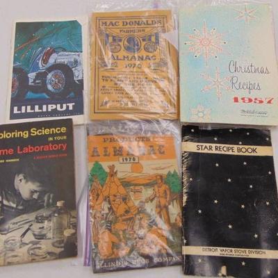 Vintage Almanacs and Seed Books